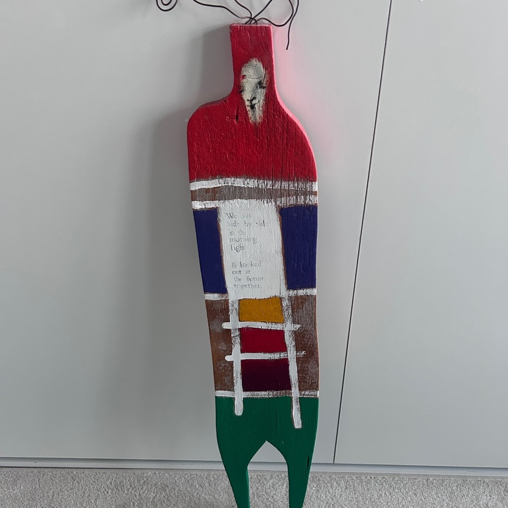 Brian Andreas signed & numbered Story People Mixed Media Art Sculpture